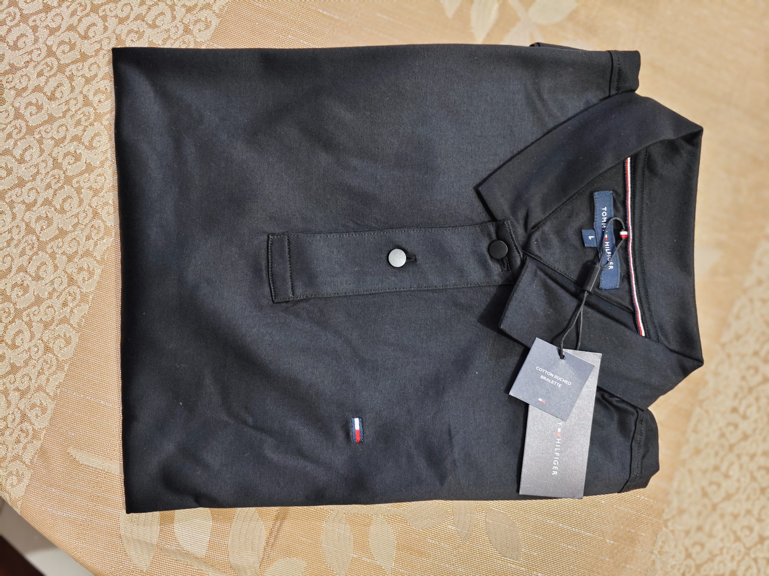 Tommy Hilfiger Men's Classic Polo Shirt – Black